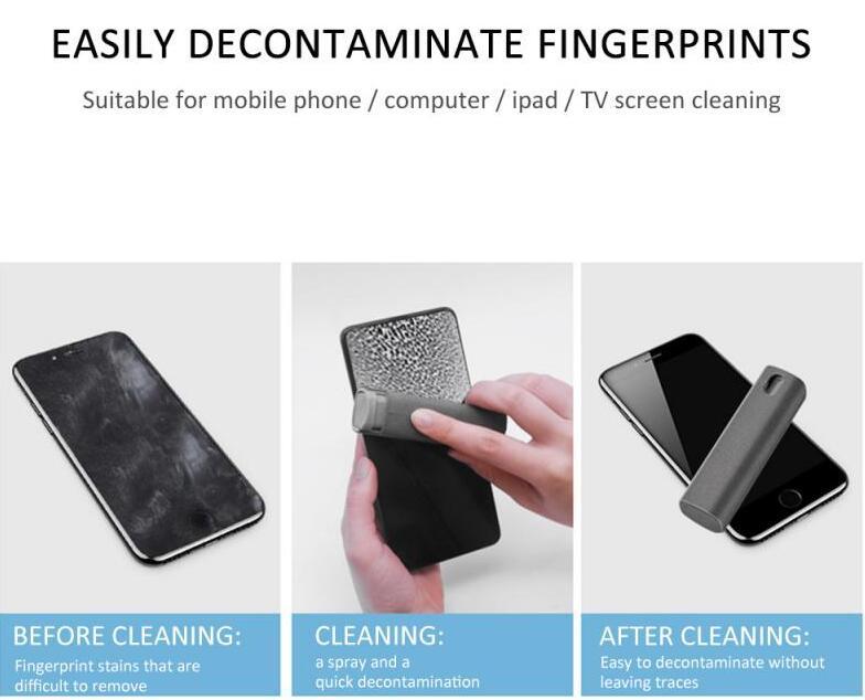 Zolaryn™ 2-in-1 ScreenMate Cleaner KitFor Phones, Laptops & Tablets – Precision Dust & Smudge Removal Imported(United States)